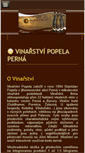 Mobile Screenshot of popela.cz