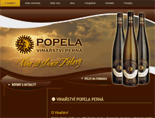 Tablet Screenshot of popela.cz